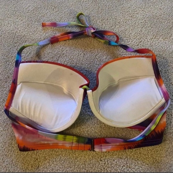 🎉 2xHP🎉 Vintage VS Push Up Bikini Set 34D - Picture 5 of 11